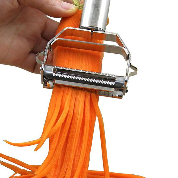 Dual-Blade Peeler — Compact Multi-Cut Kitchen Tool