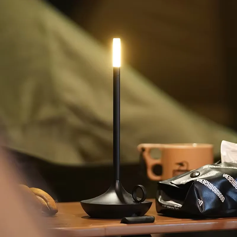 Rechargeable Touch Table Lamp — Dimmable, Cordless Light