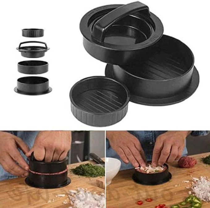 Hamburger Press Patty Maker — Uniform Burgers Every Time