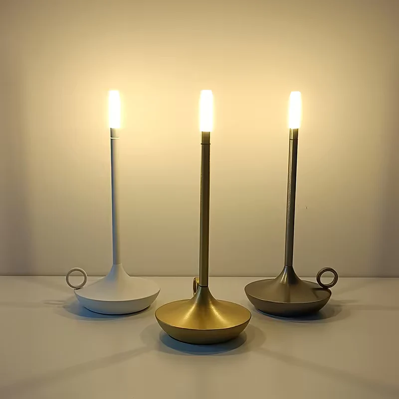 Rechargeable Touch Table Lamp — Dimmable, Cordless Light
