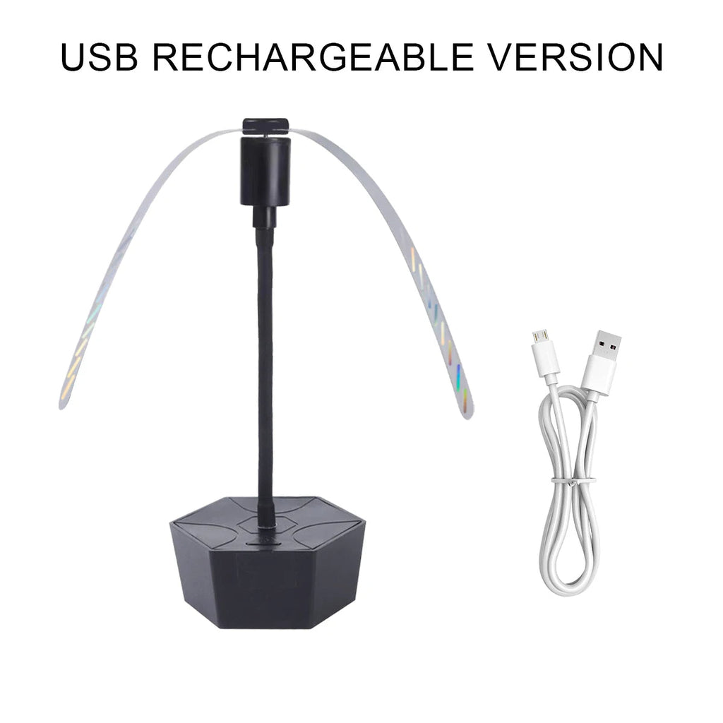 Outdoor Fly Repellent Fan — Keep Bugs Off Your Food